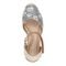 Easy Spirit Makaylie Cushioned Arch Support Wedge Women's Wedge Dress - Blue Floral/natural - 5