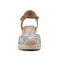 Easy Spirit Makaylie Cushioned Arch Support Wedge Women's Wedge Dress - Blue Floral/natural - 3