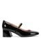 Easy Spirit Marlay Cushioned Arch Support Women's Mary Jane Pump - Black Patent - 1