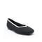 Easy Spirit Norene Cushioned Arch-Support Women's Ballet Casual - Black - 8
