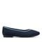 Easy Spirit Norene Cushioned Arch-Support Women's Ballet Casual - Navy/light Blue - 1