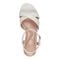 Easy Spirit Noya Cushioned Arch Support Comfort Women's Dress Wedge Sandal - Ivory - 5