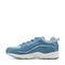 Easy Spirit Romy Cushioned Lace-Up Arch Support Women's Walking Shoe - Medium Blue/floral - 4