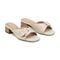 Easy Spirit Rosalind Raffia Cushioned Comfort Arch Support Women's Dress Sandal - Ivory - 2