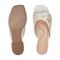 Easy Spirit Rosalind Raffia Cushioned Comfort Arch Support Women's Dress Sandal - Ivory - 5