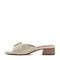 Easy Spirit Rosalind Raffia Cushioned Comfort Arch Support Women's Dress Sandal - Ivory - 4