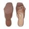 Easy Spirit Rosalind Raffia Cushioned Comfort Arch Support Women's Dress Sandal - Dark Brown - 5