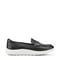 Easy Spirit Ryla Casual Penny Cushioned Arch Support Slip-On Women's Loafer - Black Leather - 1