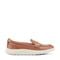 Easy Spirit Ryla Casual Penny Cushioned Arch Support Slip-On Women's Loafer - Medium Brown Leather - 1