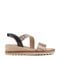 Easy Spirit Sabina Cushioned Arch Support Slip-On Women's Wedge Sandal - Black/pink Multi - 1