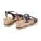 Easy Spirit Sabina Cushioned Arch Support Slip-On Women's Wedge Sandal - Navy - 3