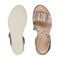 Easy Spirit Sabina Cushioned Arch Support Slip-On Women's Wedge Sandal - Black/pink Multi - 5