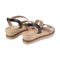 Easy Spirit Sabina Cushioned Arch Support Slip-On Women's Wedge Sandal - Black/pink Multi - 3