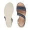 Easy Spirit Sabina Cushioned Arch Support Slip-On Women's Wedge Sandal - Navy - 5