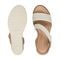 Easy Spirit Sabina Cushioned Arch Support Women's Wedge Sandal - Natural Linen - 5