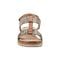 Easy Spirit Selene Wedge Sandal Cushioned Arch Support Women's Wedge Sandal - Medium Brown - 3