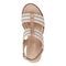 Easy Spirit Selene Wedge Sandal Cushioned Arch Support Women's Wedge Sandal - Dark Natural - 6