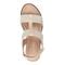 Easy Spirit Selene Wedge Sandal Cushioned Arch Support Women's Wedge Sandal - White - 6