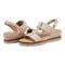 Easy Spirit Selene Wedge Sandal Cushioned Arch Support Women's Wedge Sandal - White - 7