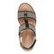 Easy Spirit Selene Wedge Sandal Cushioned Arch Support Women's Wedge Sandal - Black - 6