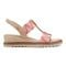 Easy Spirit Selene Wedge Sandal Cushioned Arch Support Women's Wedge Sandal - Medium Pink - 2
