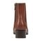 Easy Spirit Sidney Cushioned Arch-Support Women's Dress Bootie - Brown Leather - 4