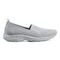 Easy Spirit Tech Eco Slip On — cushioned arch support Women's Athletic Shoe - Light Gray - 2
