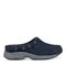 Easy Spirit Travelport Athletic Cushioned Arch Support Women's Clog - Dark Blue Suede - 1