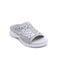 Easy Spirit Traciee Cushioned Arch-Support Women's Slip On Sandal - Silver - 6