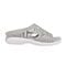 Easy Spirit Traciee Cushioned Arch-Support Women's Slip On Sandal - Silver - 2
