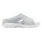 Easy Spirit Traciee Cushioned Arch-Support Women's Slip On Sandal - Light Gray - 2