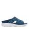 Easy Spirit Traciee Cushioned Slip-On Women's Sandal - Denim Floral - 1