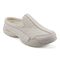 Easy Spirit Traveltime Leather Athletic Cushioned Arch Support Slip-On Women's Walking Shoe - Light Natural - 1