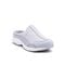 Easy Spirit Traveltime Leather Athletic Cushioned Arch Support Slip-On Women's Walking Shoe - Light Gray - 5