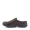 Easy Spirit Traveltime Leather Athletic Cushioned Arch Support Slip-On Women's Walking Shoe - Chocolate Leather - 4