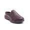 Easy Spirit Traveltime Leather Athletic Cushioned Arch Support Slip-On Women's Walking Shoe - Dark Purple - 1