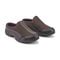 Easy Spirit Traveltime Leather Athletic Cushioned Arch Support Slip-On Women's Walking Shoe - Chocolate Leather - 2