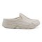 Easy Spirit Traveltime Leather Athletic Cushioned Arch Support Slip-On Women's Walking Shoe - Light Natural - 2