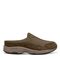 Easy Spirit Traveltime Athletic Cushioned Arch Support Women's Slip-On Mule - Olive Suede - 1