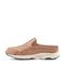 Easy Spirit Traveltime Athletic Cushioned Comfort Arch Support Women's Slip-On Mule - Medium Natural Leather - 4