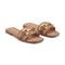 Easy Spirit Vana Horsebit Cushioned Arch-Support Women's Slip-On Sandal - Medium Brown/raffia - 2