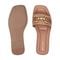 Easy Spirit Vana Horsebit Cushioned Arch-Support Women's Slip-On Sandal - Medium Brown/raffia - 5