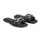 Easy Spirit Vana Horsebit Cushioned Arch-Support Women's Slip-On Sandal - Black/raffia - 2