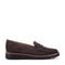 Easy Spirit Velia Cushioned Arch Support Women's Casual Slip On - Dark Brown Suede - 1