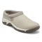 Easy Spirit Wade Mesh Athletic Cushioned Comfort Slip-On — Women's Clog - Light Taupe - 2