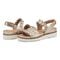Easy Spirit Warna Cushioned Arch Support Women's Casual Sandal - Gold - 7