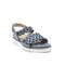 Easy Spirit Warna Cushioned Arch Support Women's Casual Sandal - Medium Blue - 8