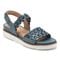 Easy Spirit Warna Cushioned Arch Support Women's Casual Sandal - Medium Blue - 1