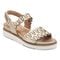 Easy Spirit Warna Cushioned Arch Support Women's Casual Sandal - Gold - 2