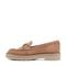 Easy Spirit Zaira Casual Horsebit Cushioned Arch-Support Women's Loafer - Medium Brown Leather - 4